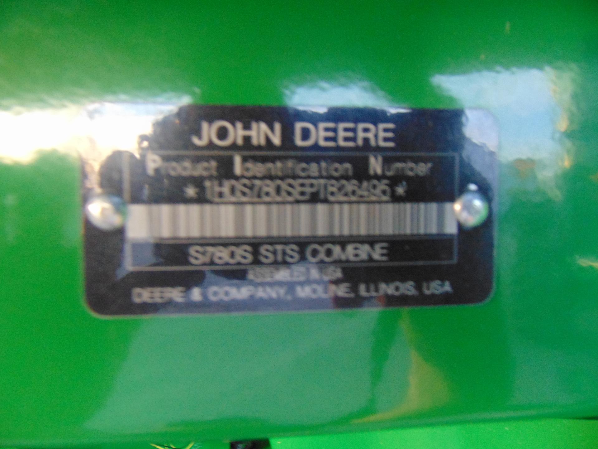 2023 John Deere S780 Image