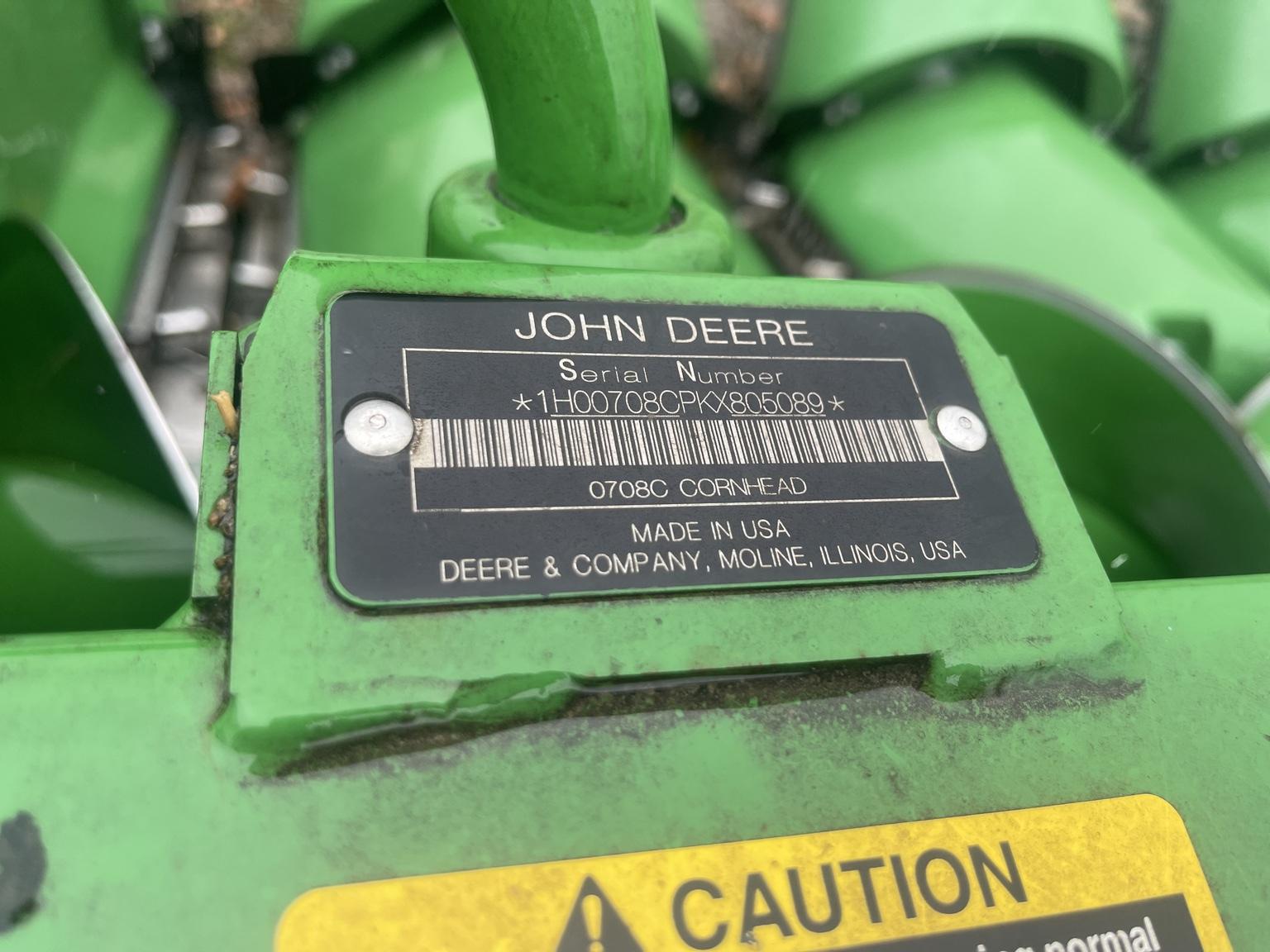 2019 John Deere 708C Image