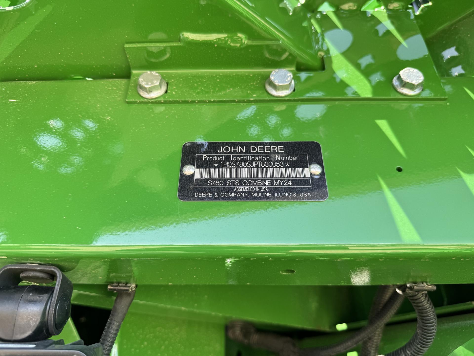 2024 John Deere S780 Image