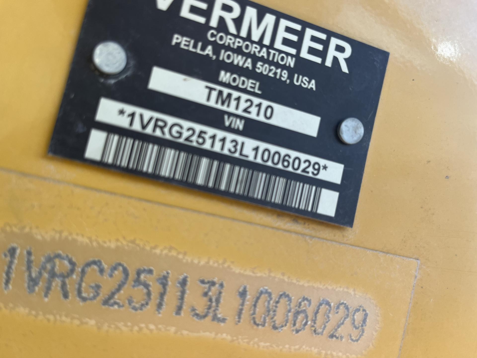 2020 Vermeer TM1210 Image