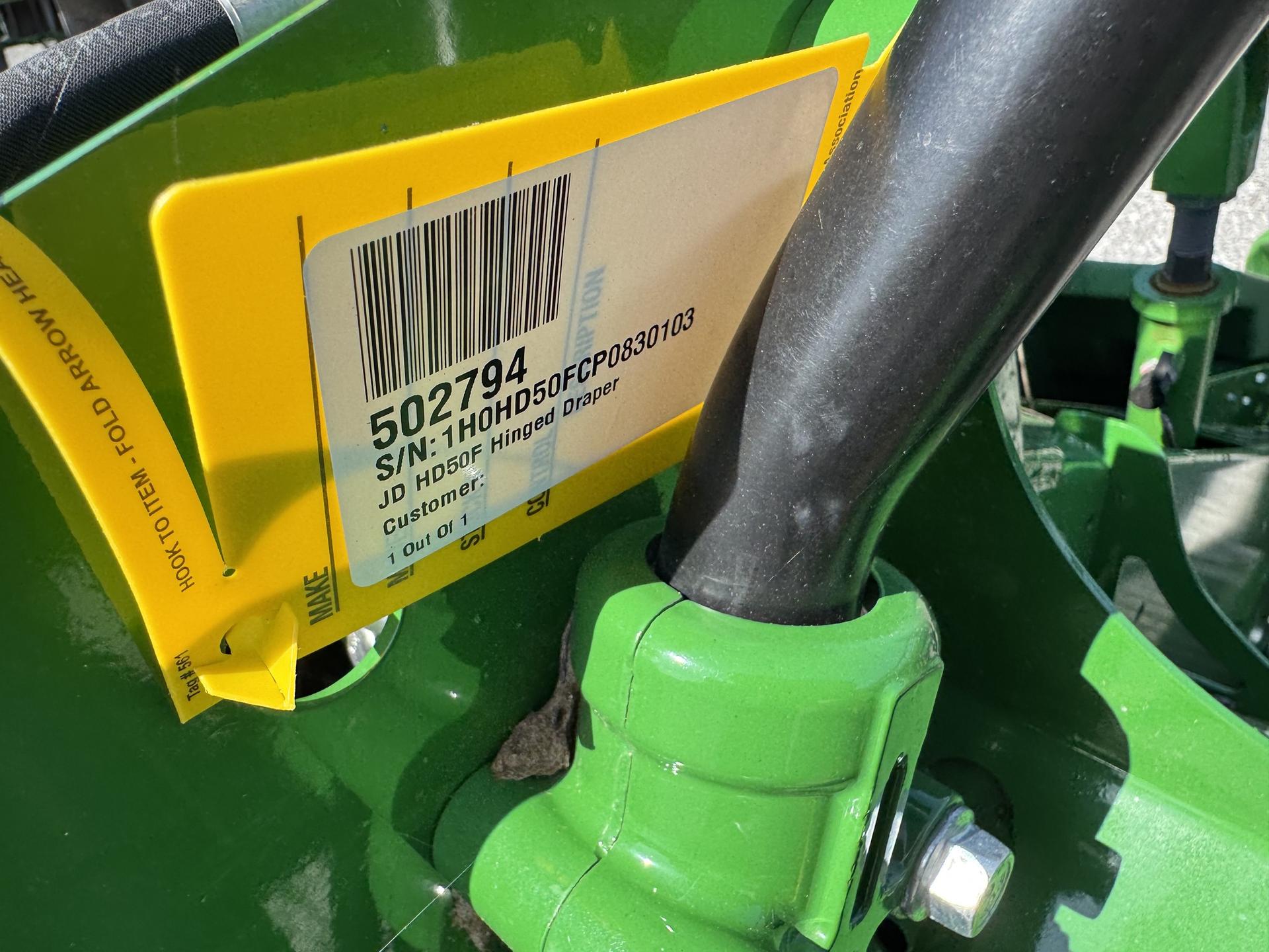 2024 John Deere HD50F Image