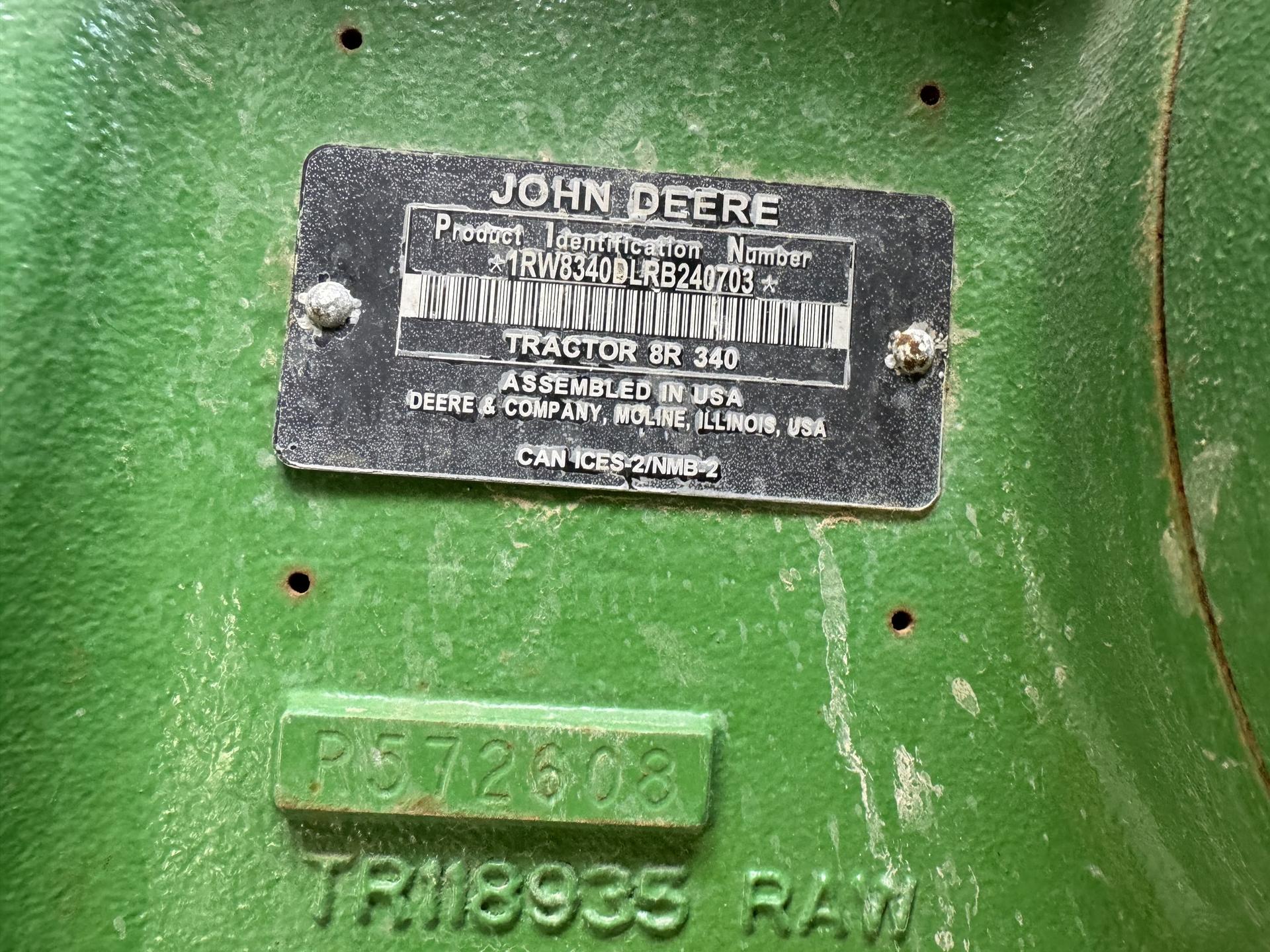 2024 John Deere 8R 340 Image