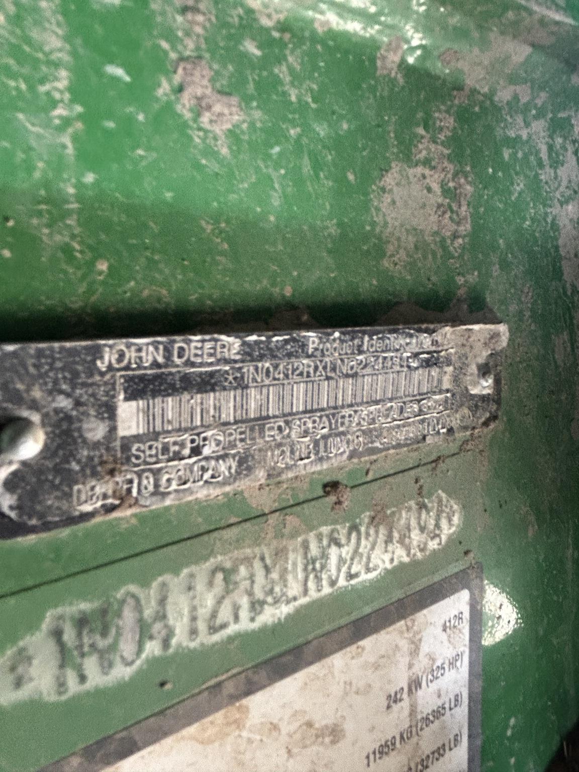 2022 John Deere 412R Image