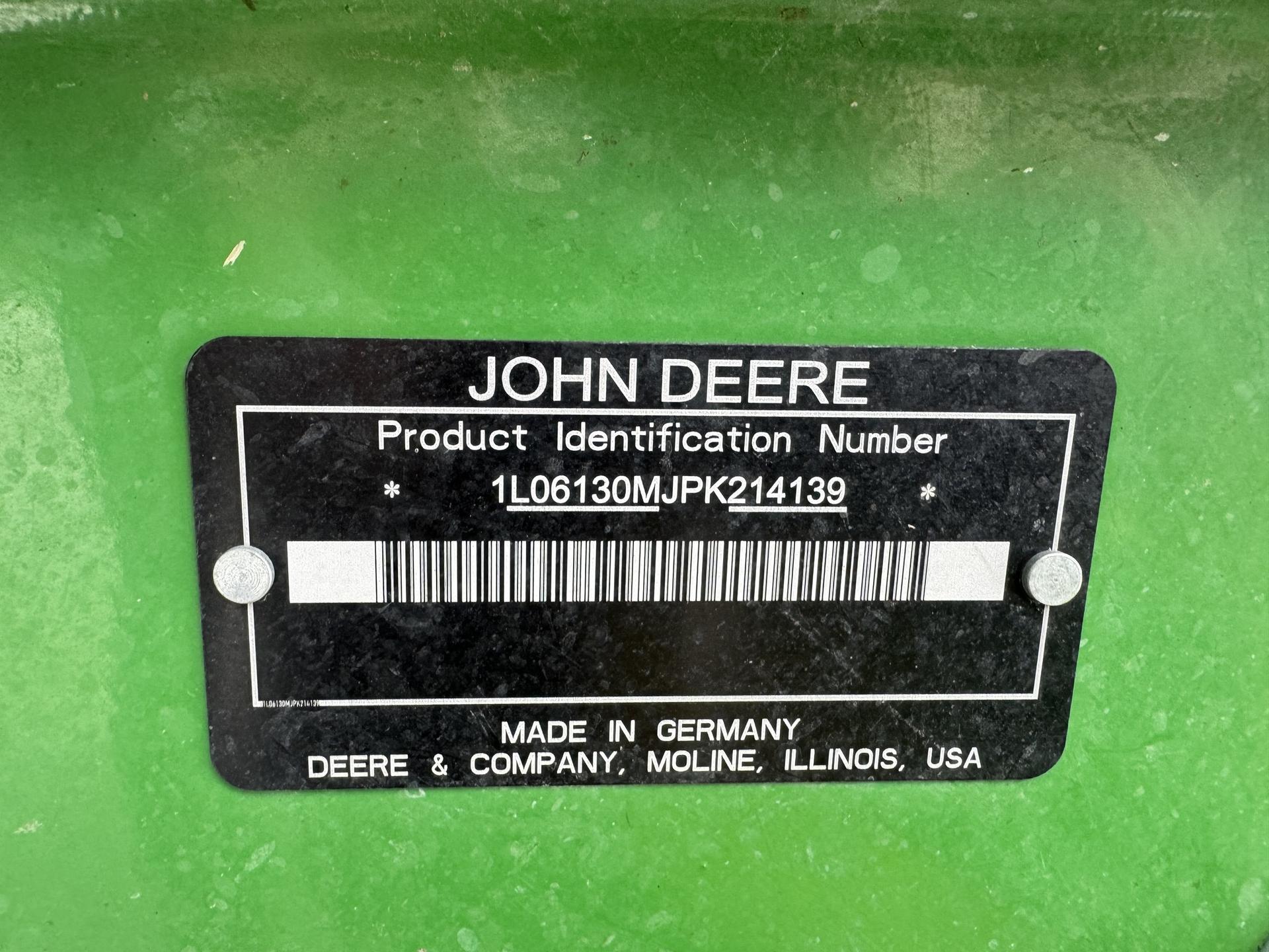 2024 John Deere 6130M Image