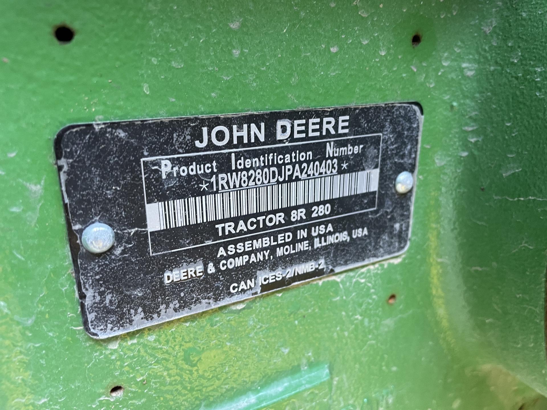 2024 John Deere 8R 280 Image