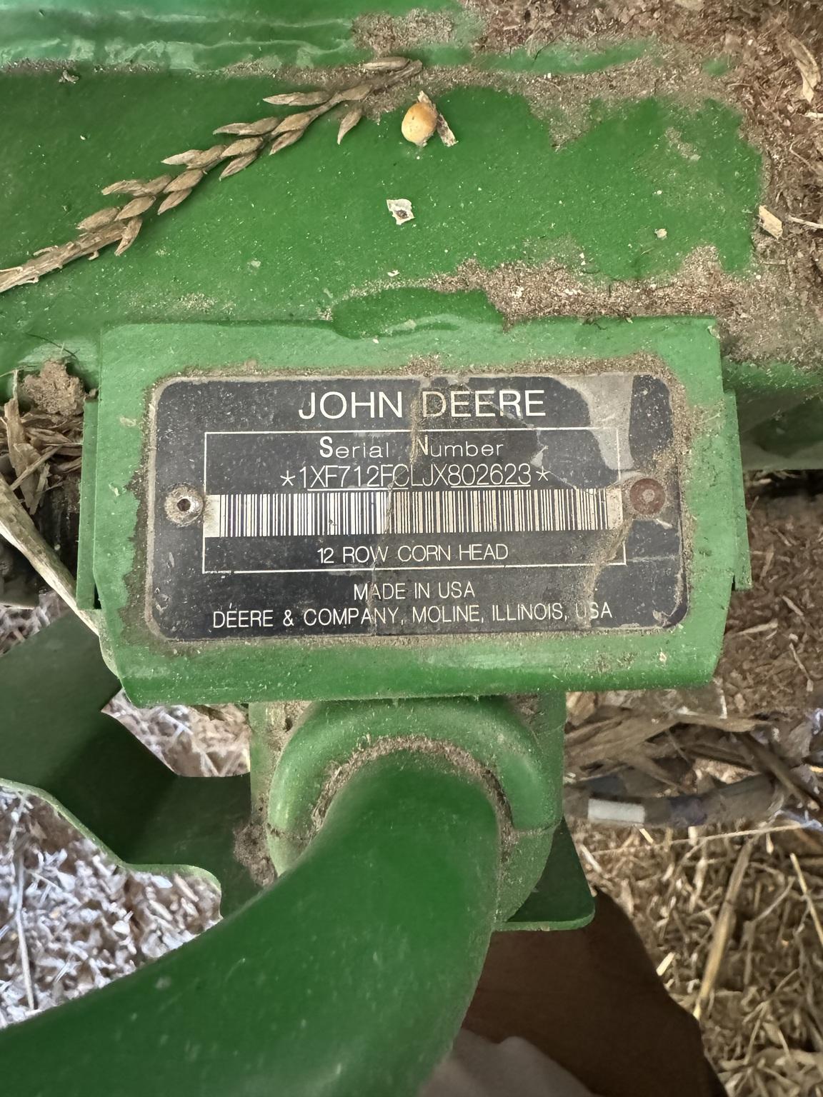 2018 John Deere 712FC Image