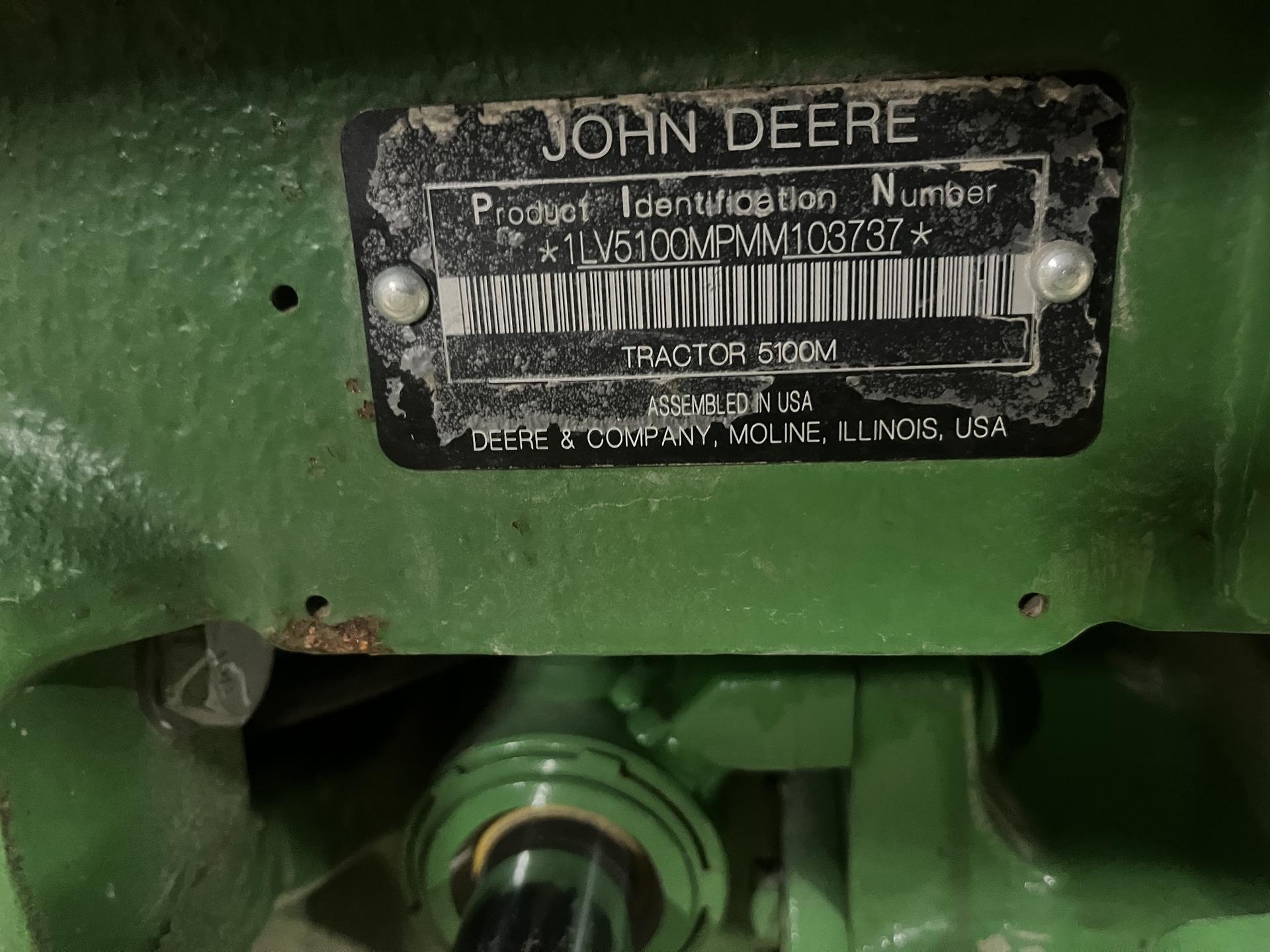 2021 John Deere 5100M Image