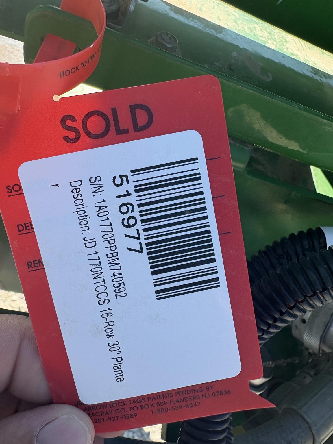 2011 John Deere 1770NT CCS Image