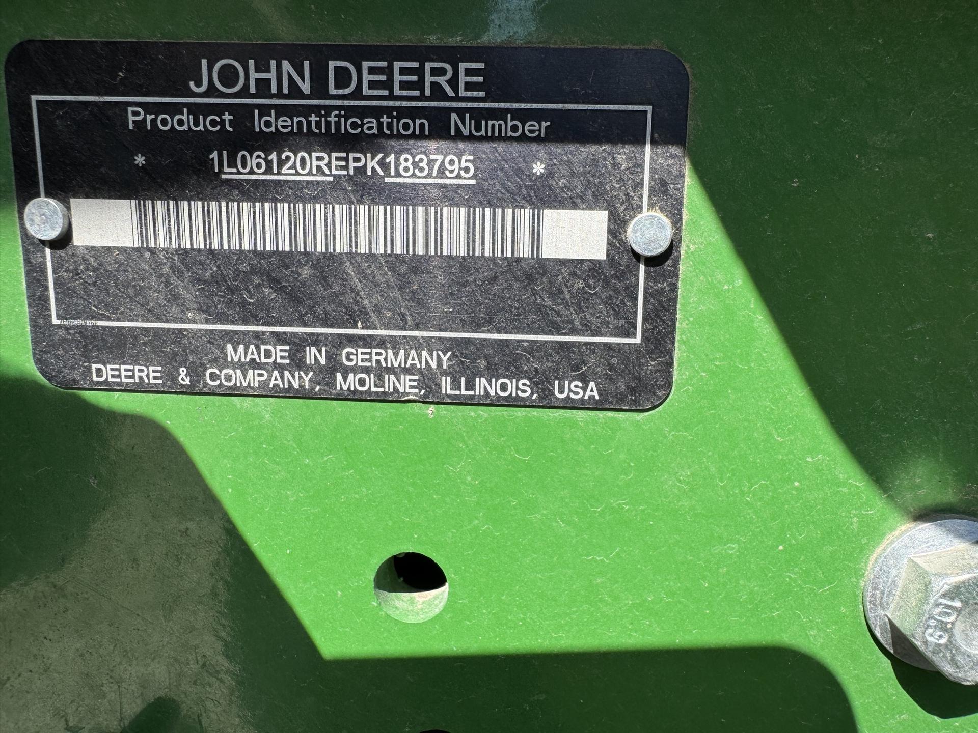 2023 John Deere 6R 120 Image