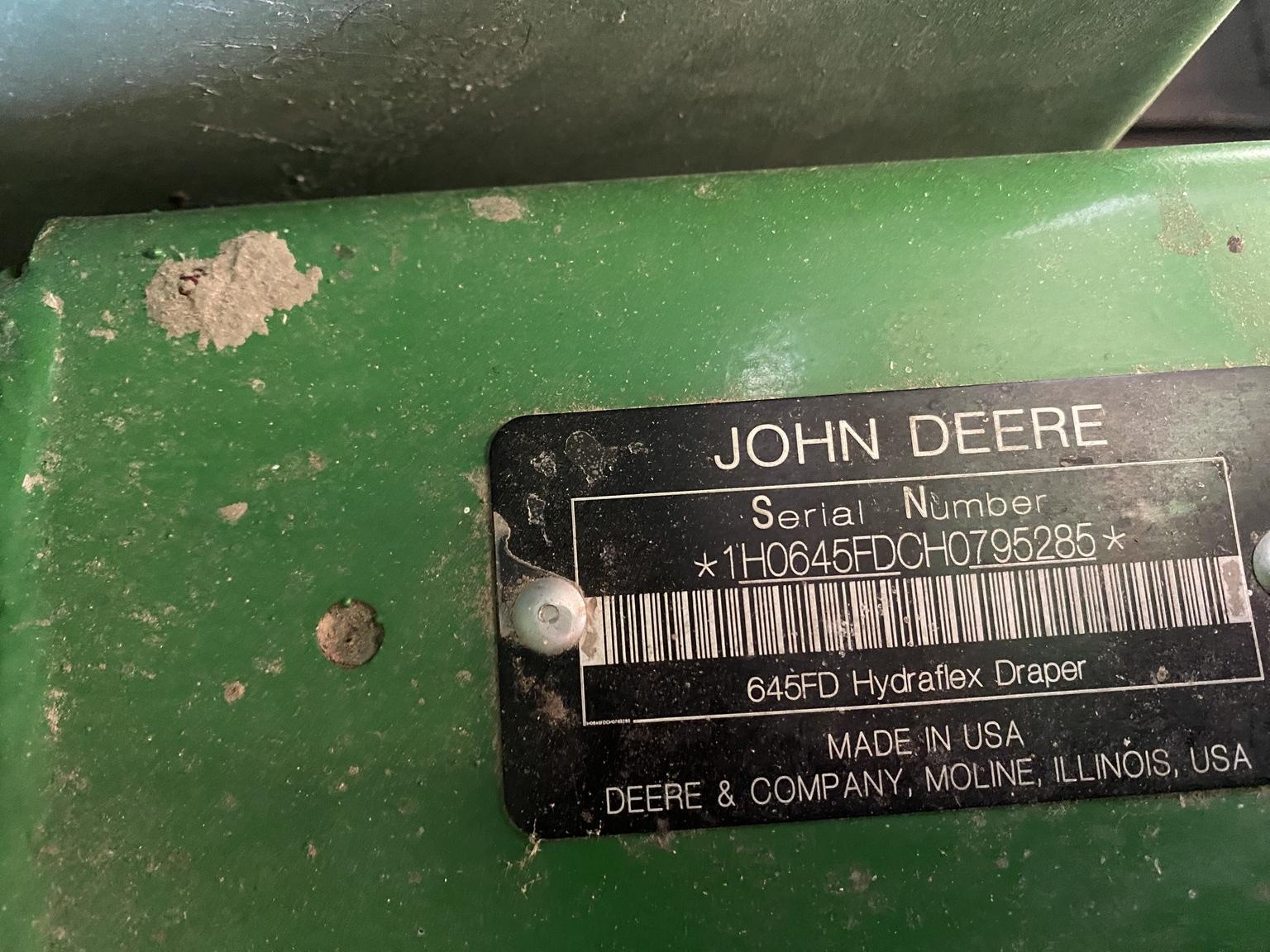 2017 John Deere 645FD Image