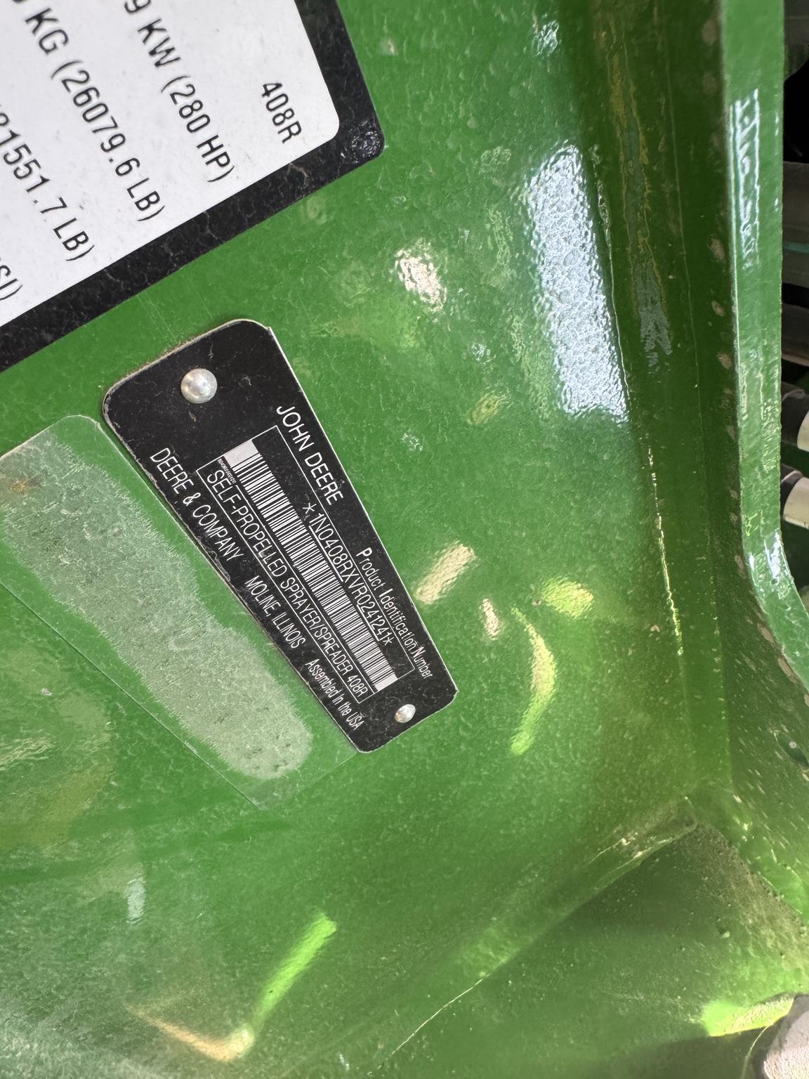 2024 John Deere 408R Image