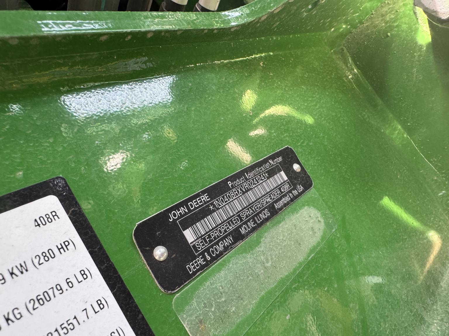 2024 John Deere 408R Image