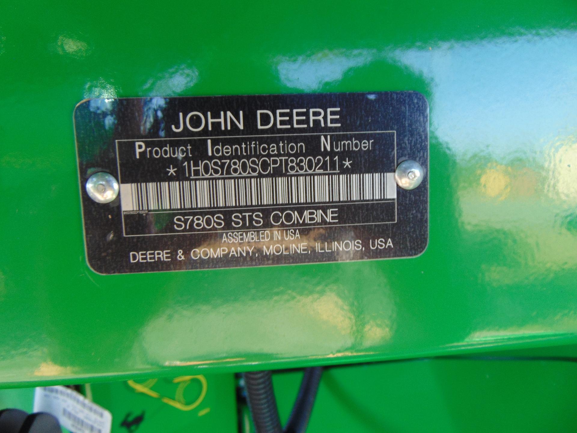 2024 John Deere S780 Image