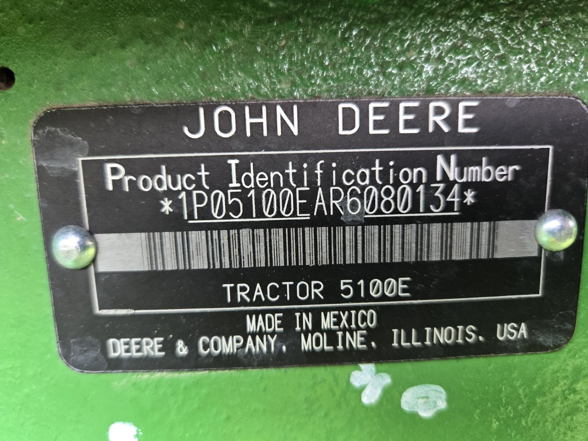 2024 John Deere 5100E Image