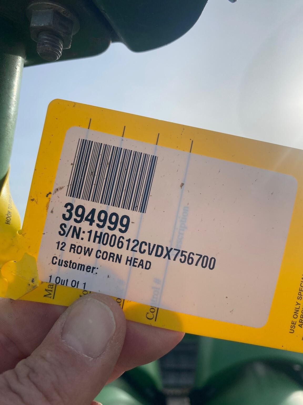 2013 John Deere 612C Image