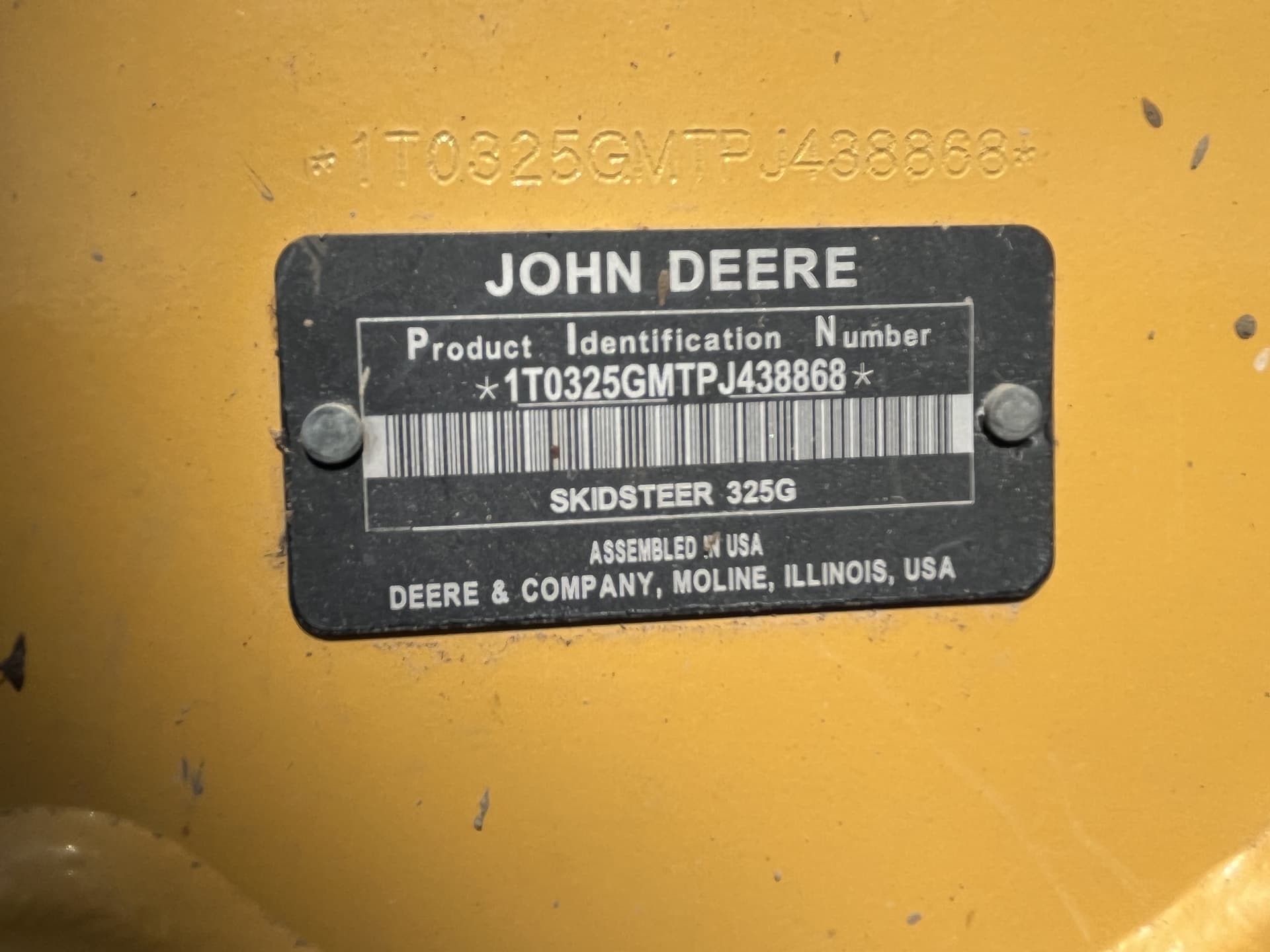 2023 John Deere 325G Image