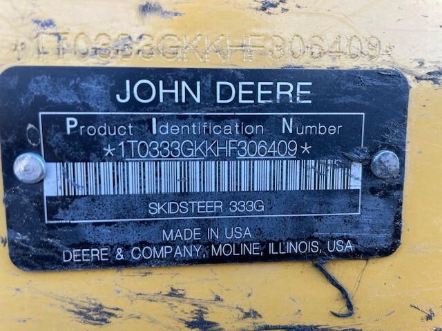 2017 John Deere 333G Image