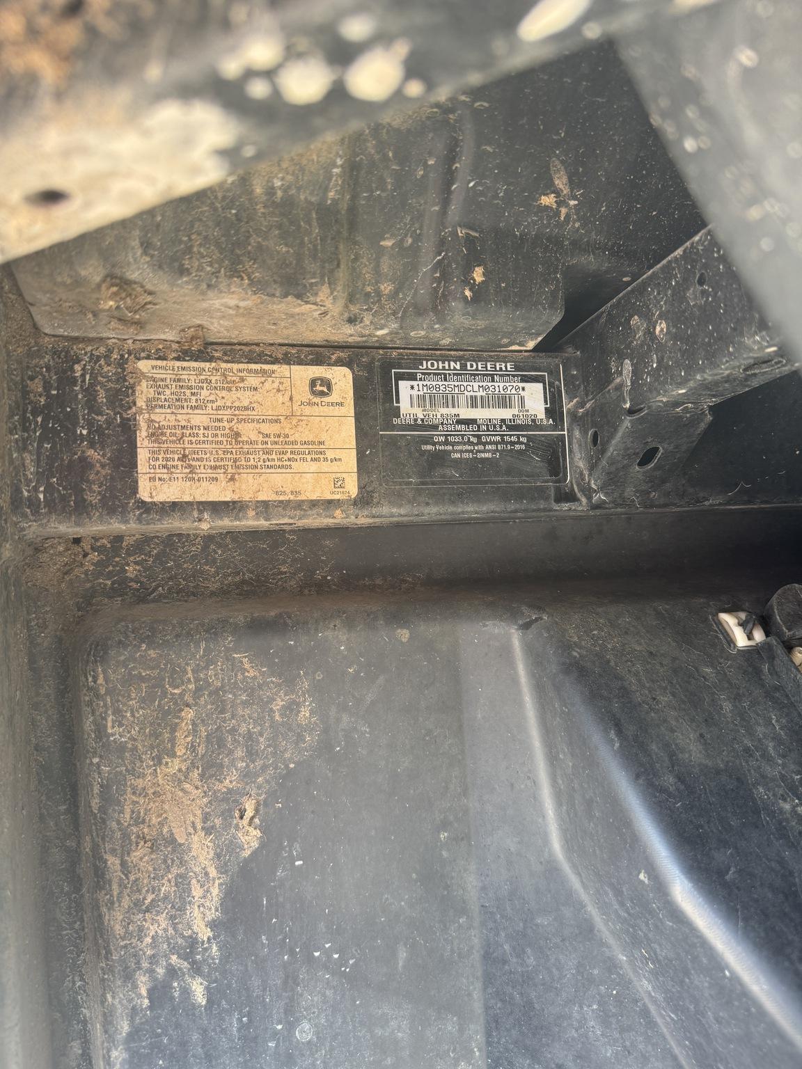 2020 John Deere XUV 835M Image