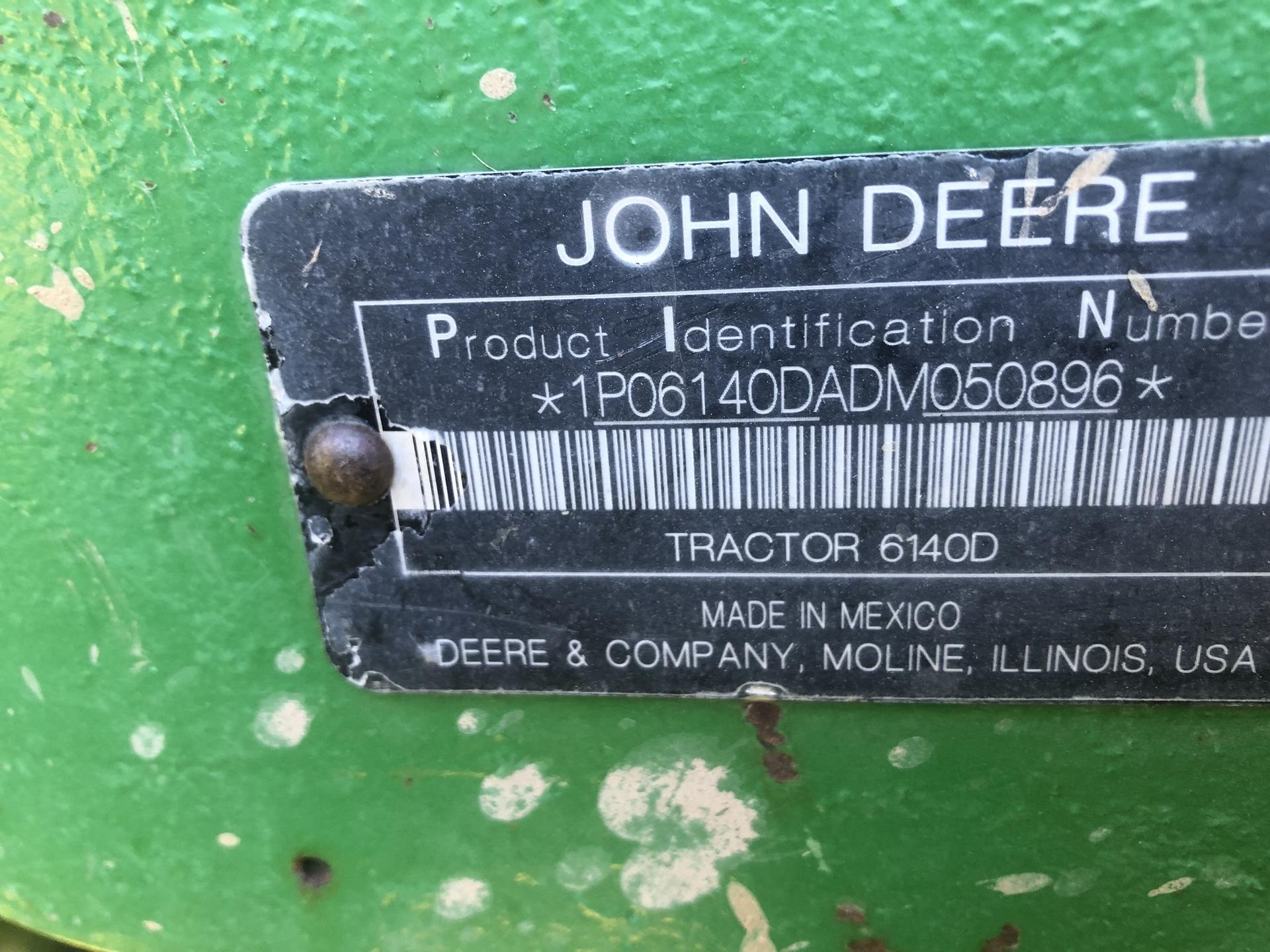 2013 John Deere 6140D Image