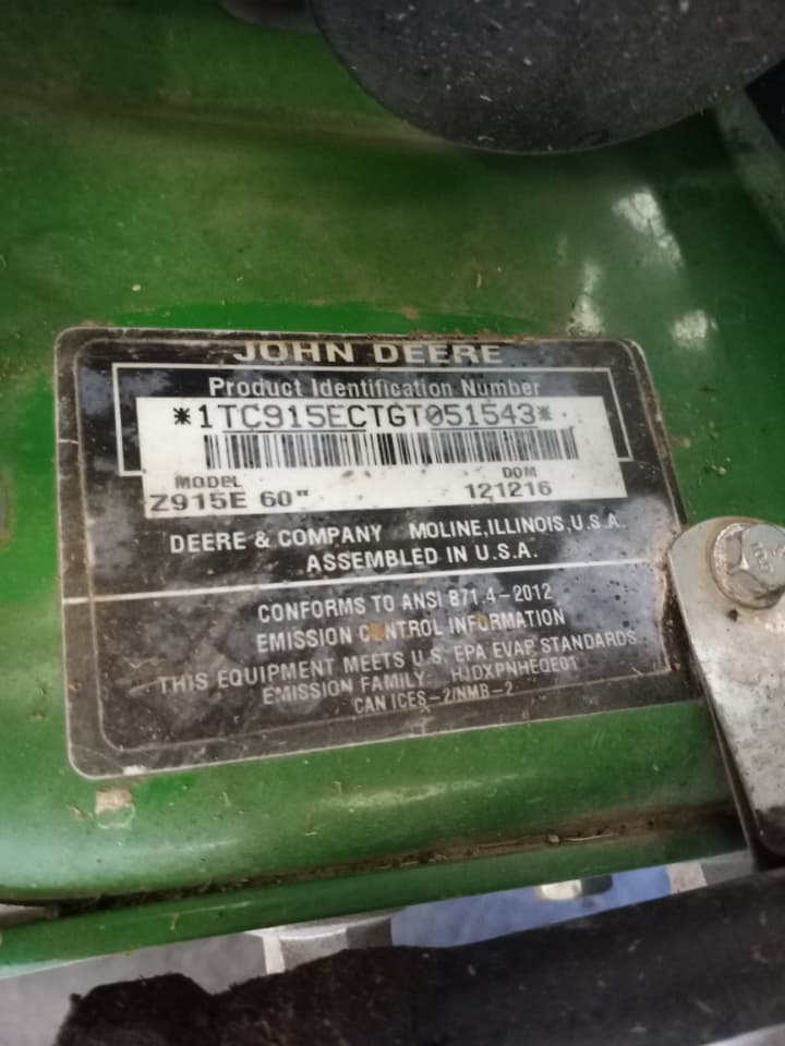 2017 John Deere Z915E Image