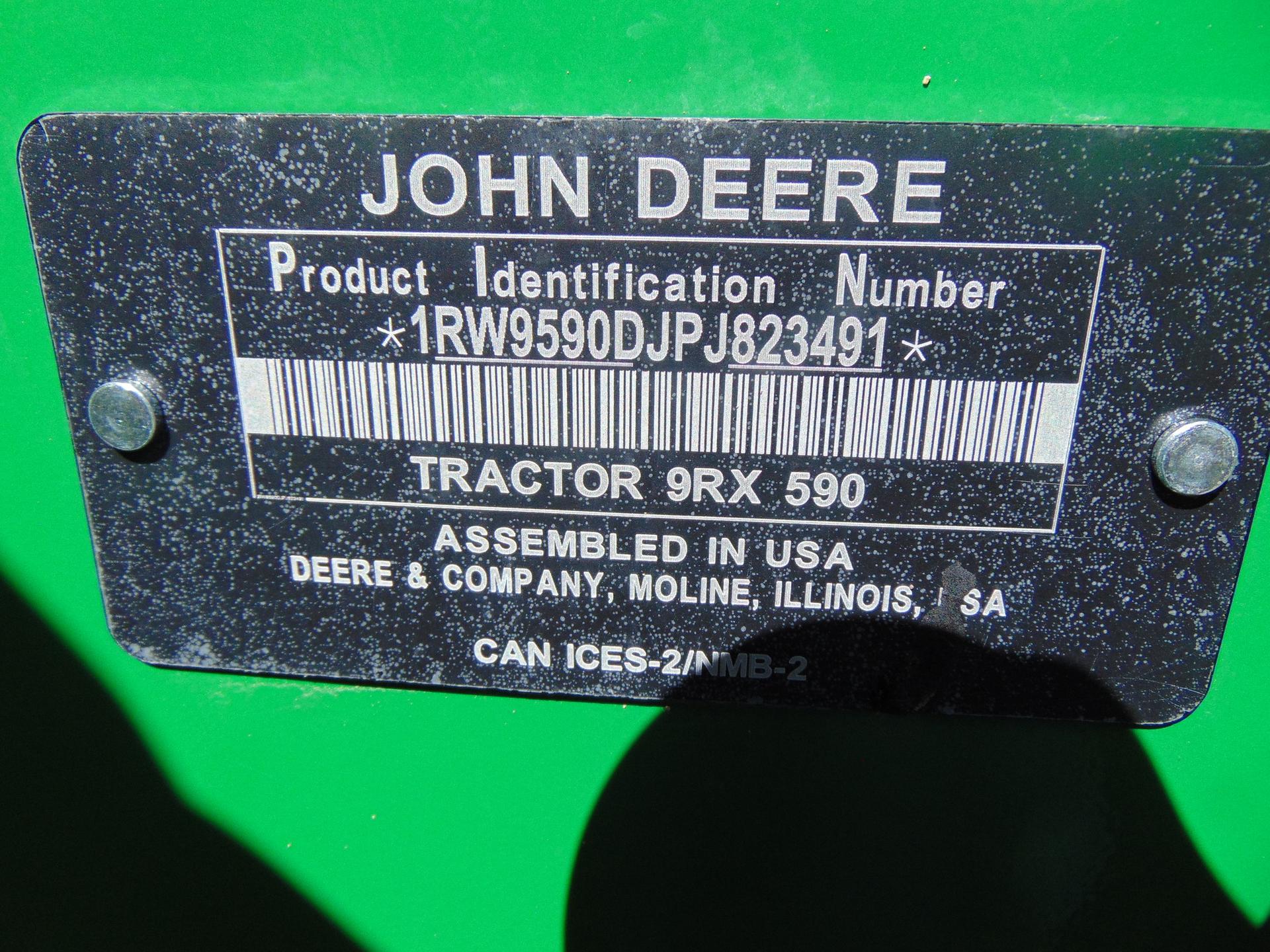 2023 John Deere 9RX 590 Image