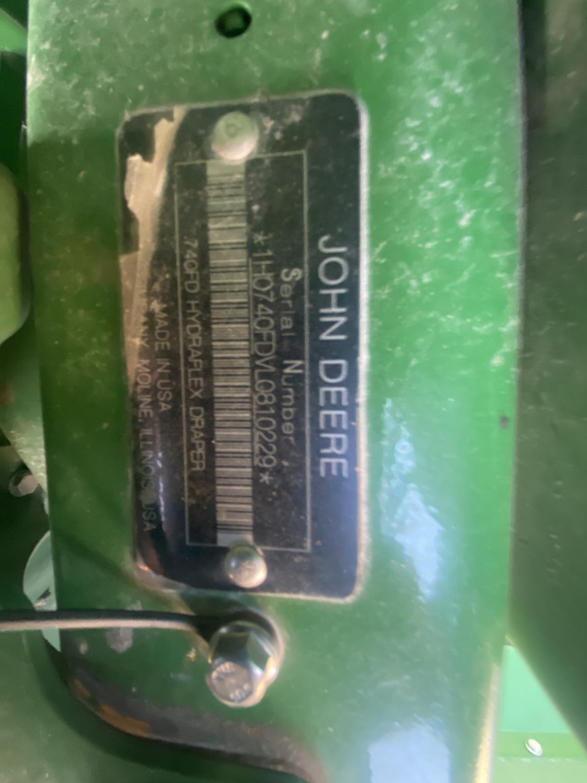 2020 John Deere 740FD Image