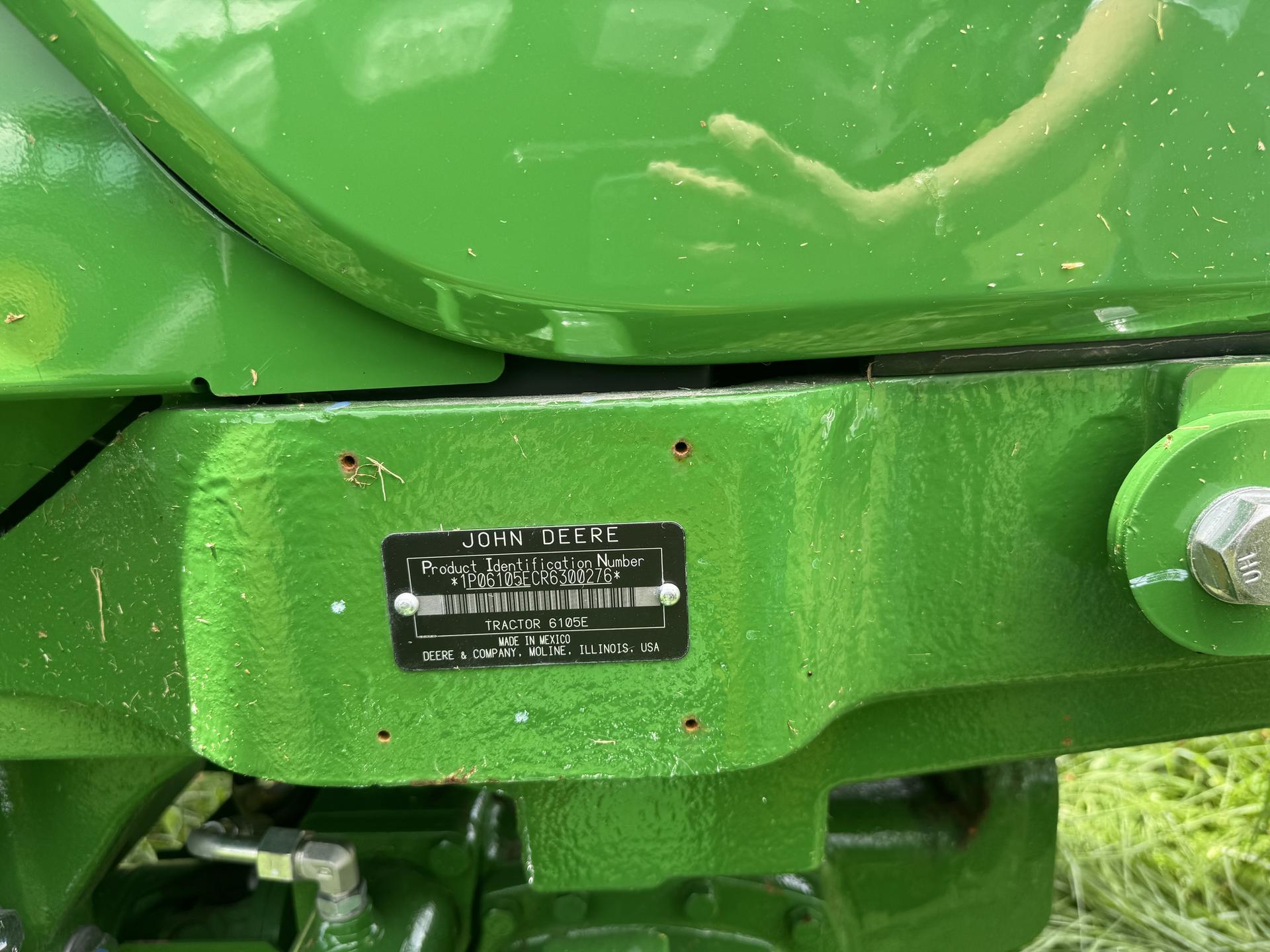 2024 John Deere 6105E Image