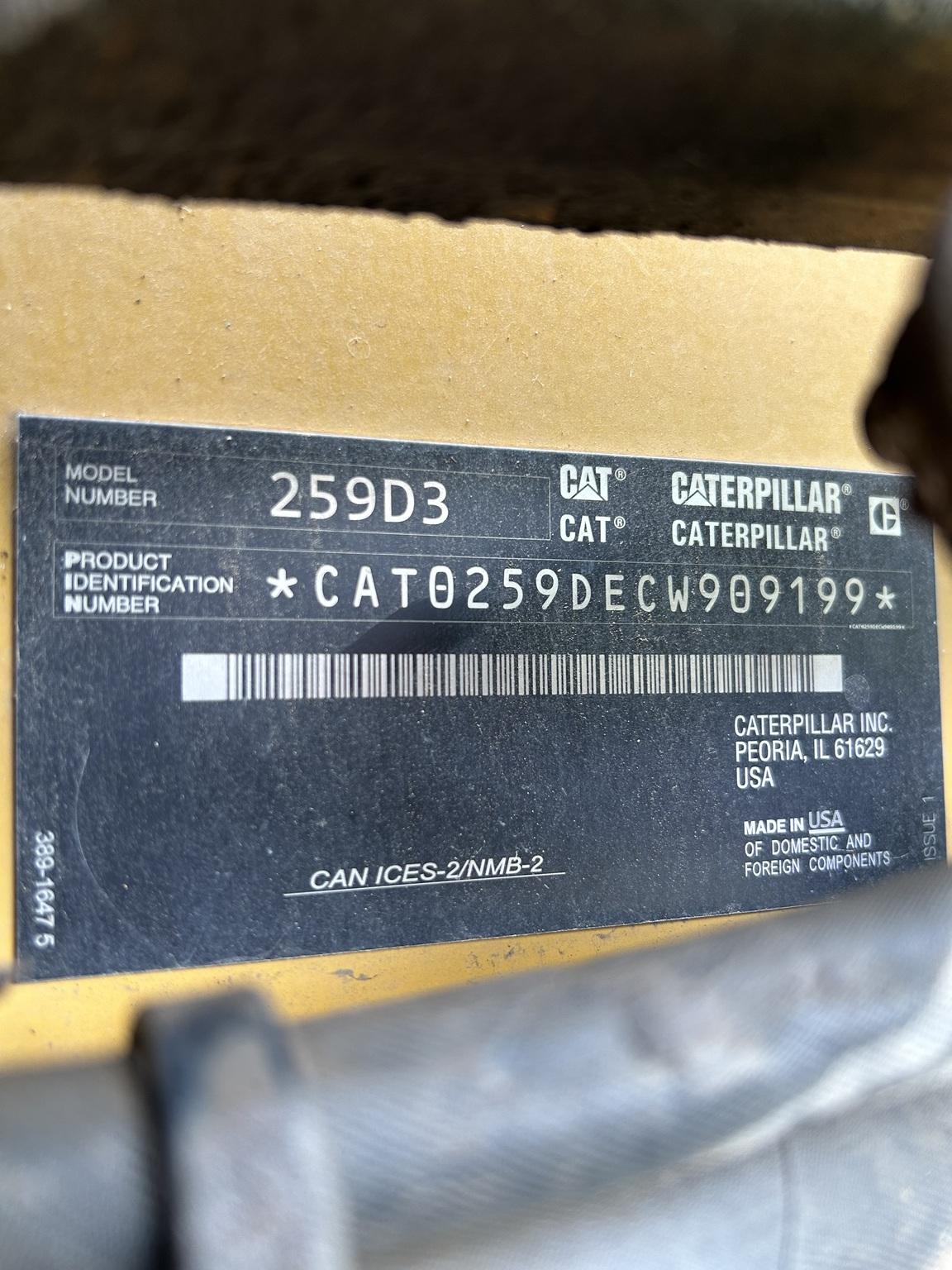 2020 Caterpillar 259D3 Image