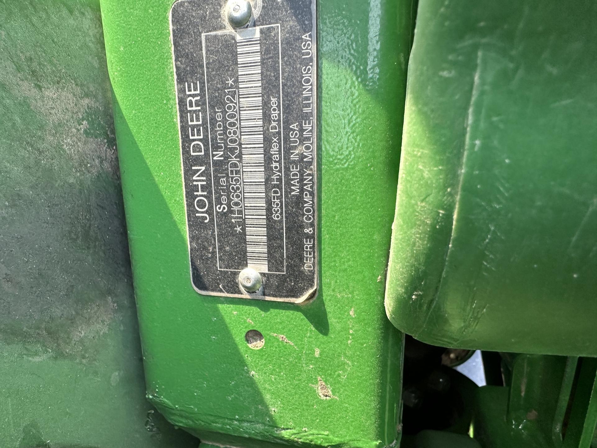 2018 John Deere 635FD Image