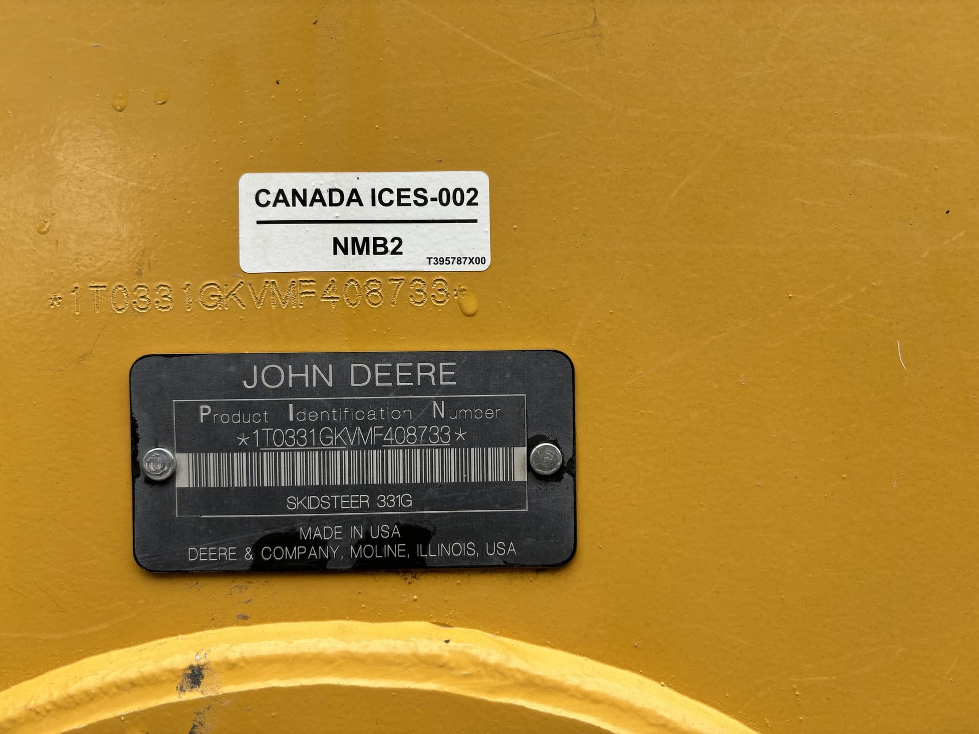 2021 John Deere 331G Image