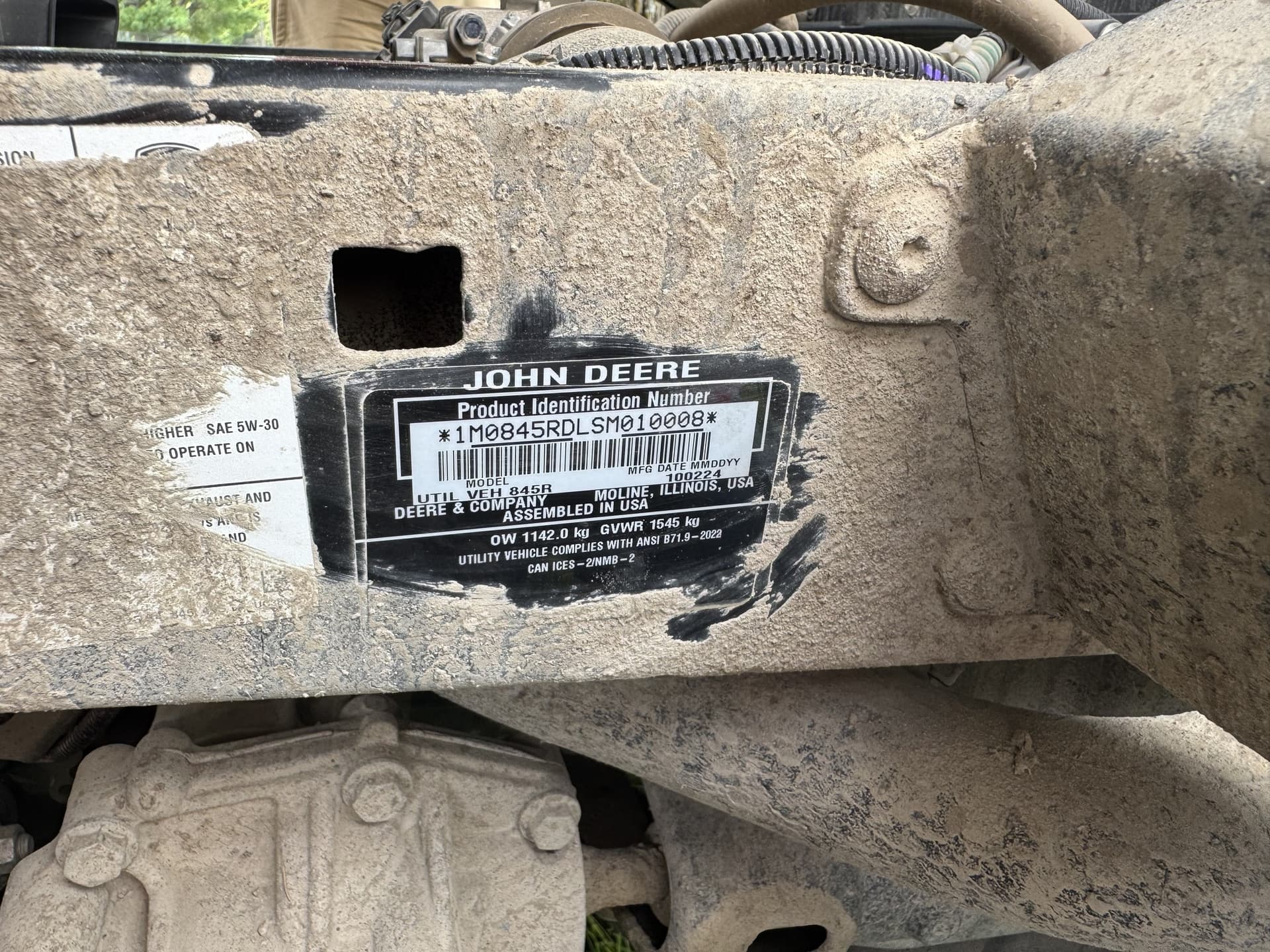 2025 John Deere XUV 845R Image