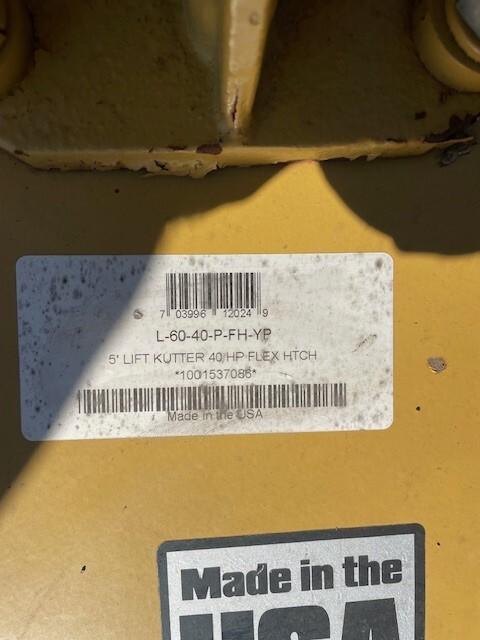 2021 King Kutter 5′ Lift Cutter 40 HP Image