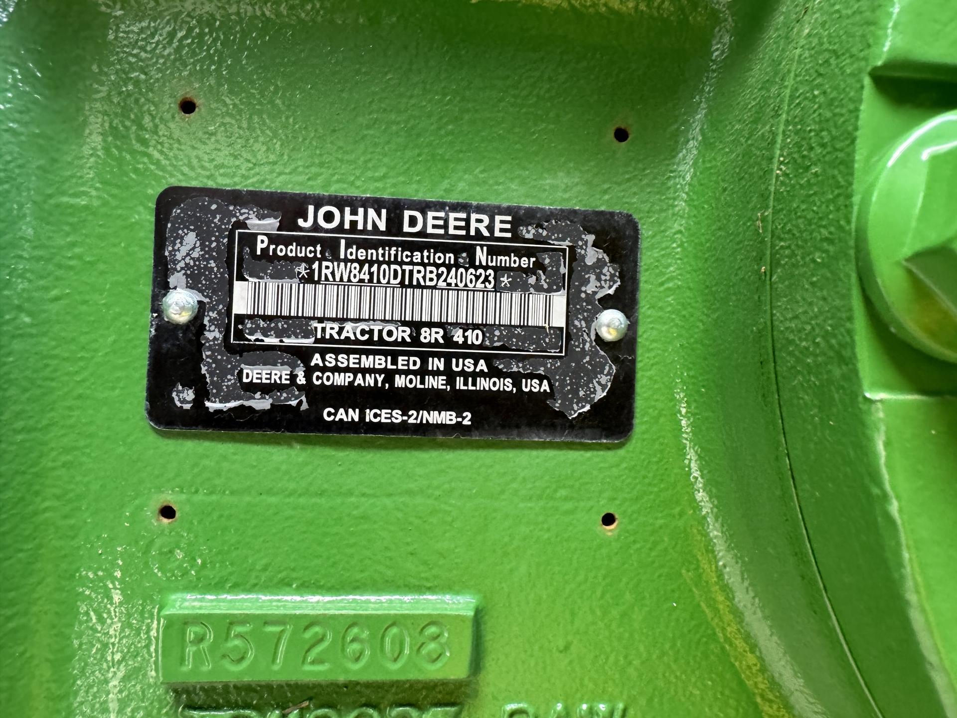2024 John Deere 8R 410 Image