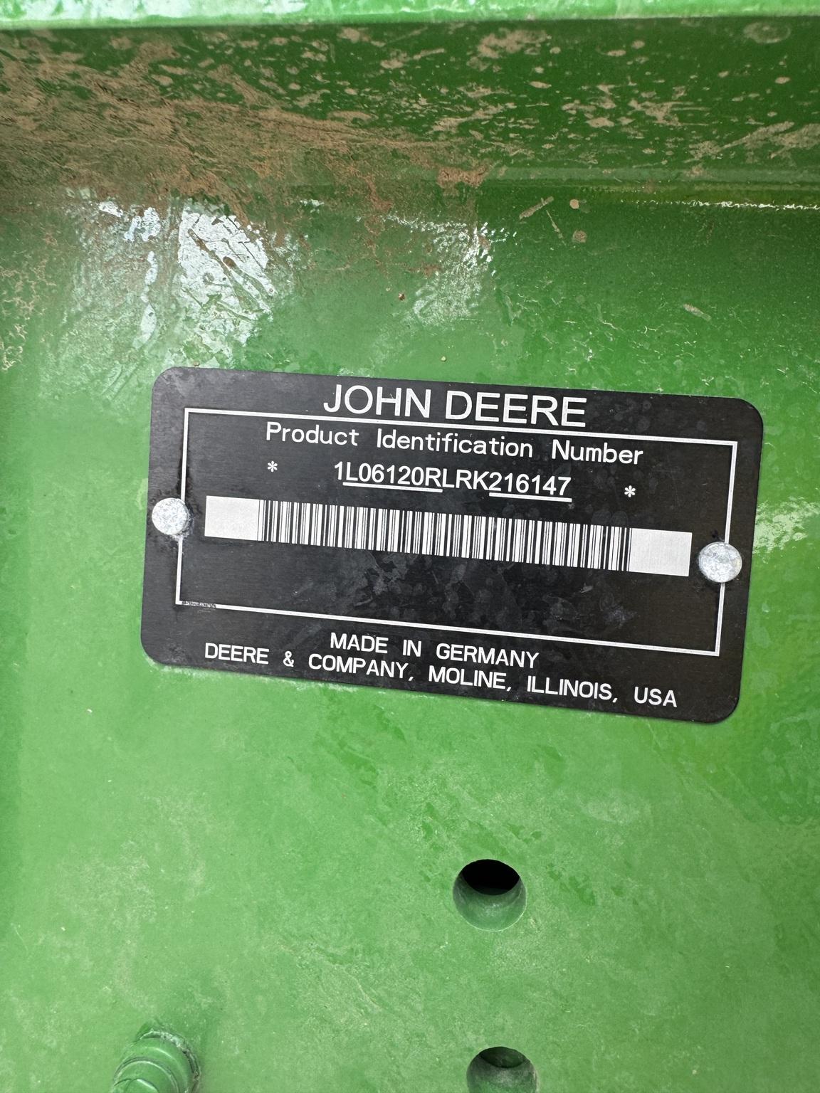 2024 John Deere 6R 120 Image