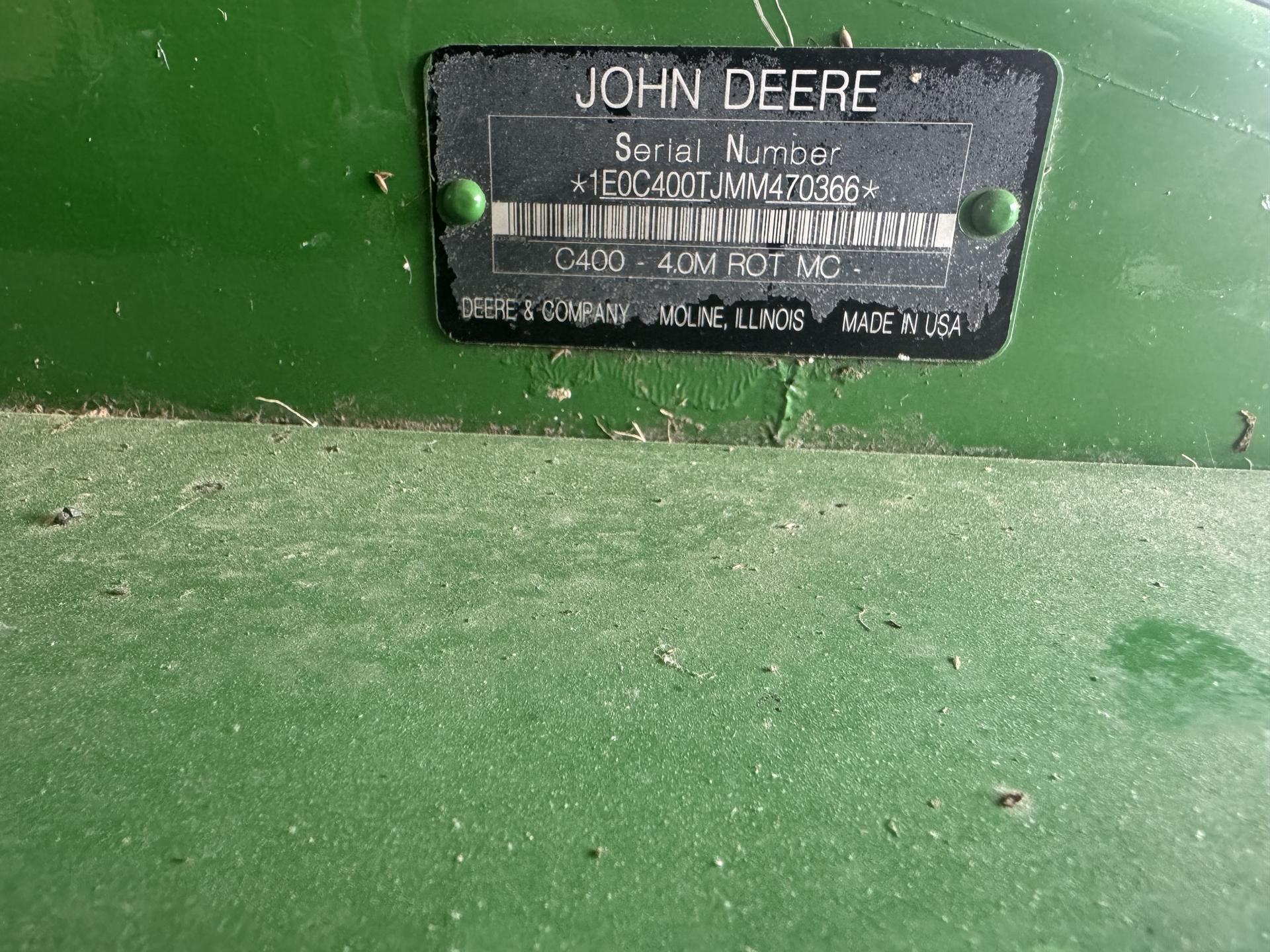 2021 John Deere C400 Image