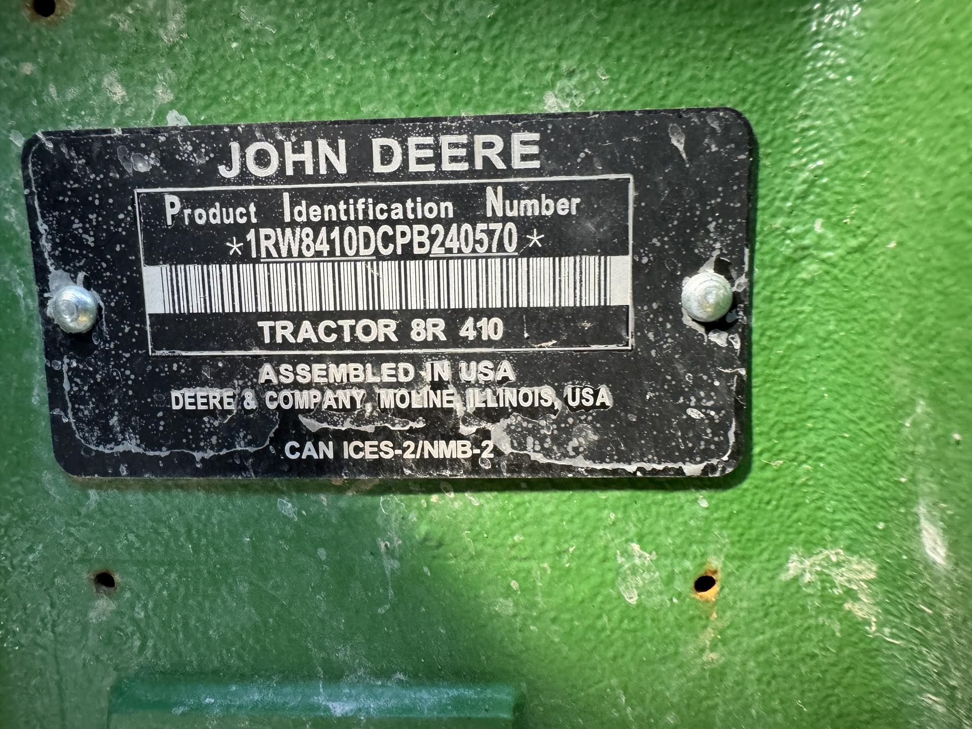 2024 John Deere 8R 410 Image