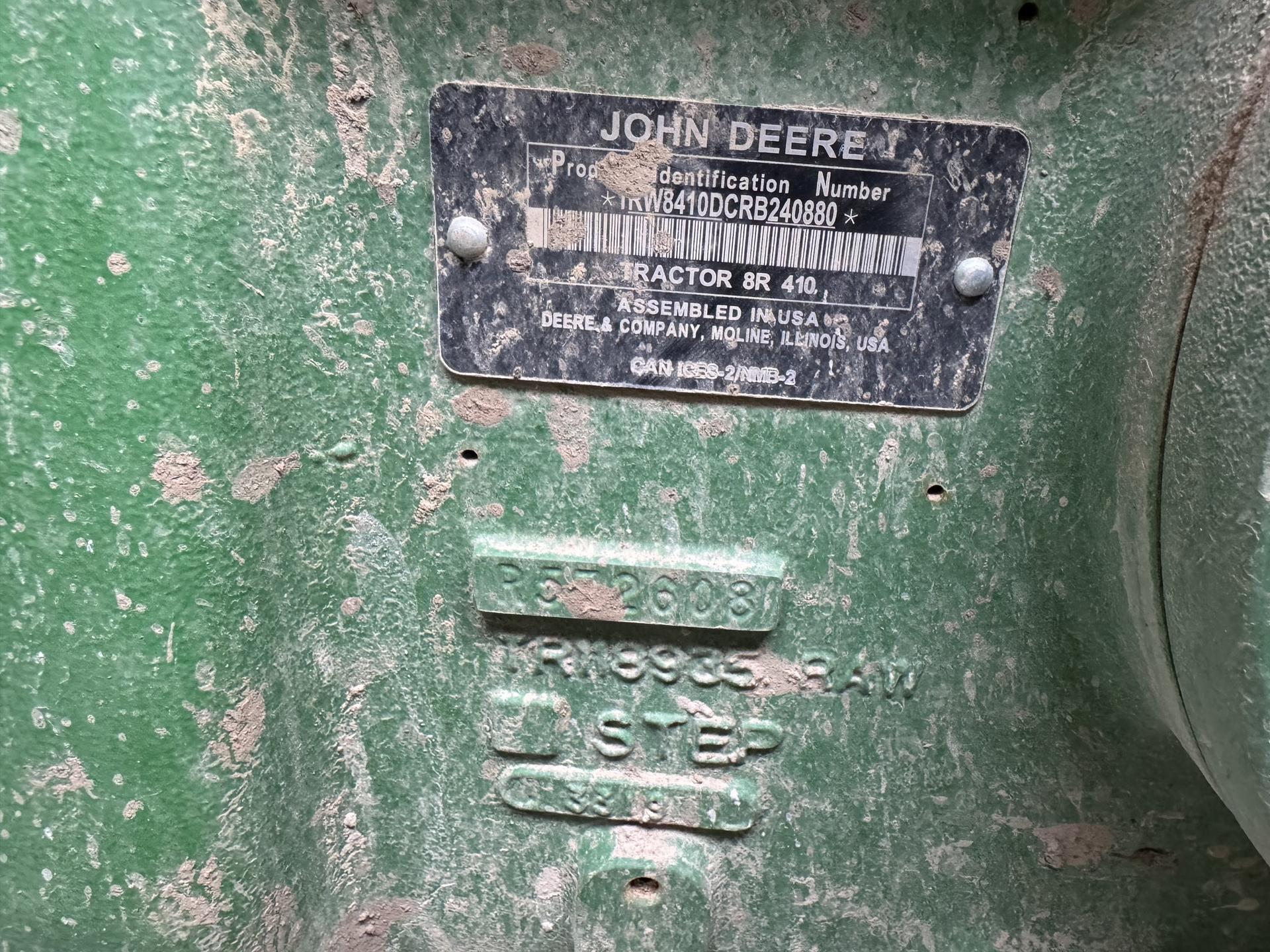 2024 John Deere 8R 410 Image