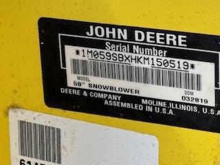 2019 John Deere 2038R Image