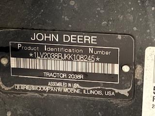 2019 John Deere 2038R Image