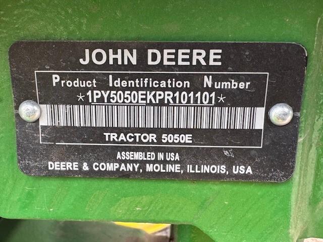 2024 John Deere 5050E Image