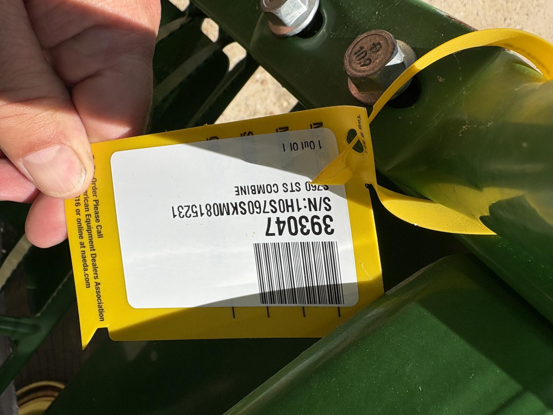 2021 John Deere S760 Image