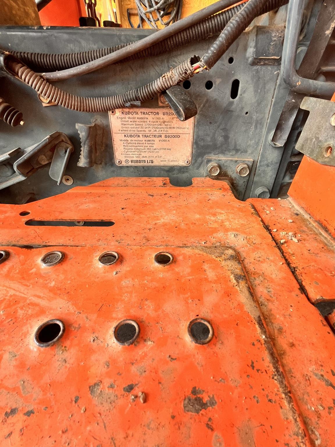 1988 Kubota B9200 Image