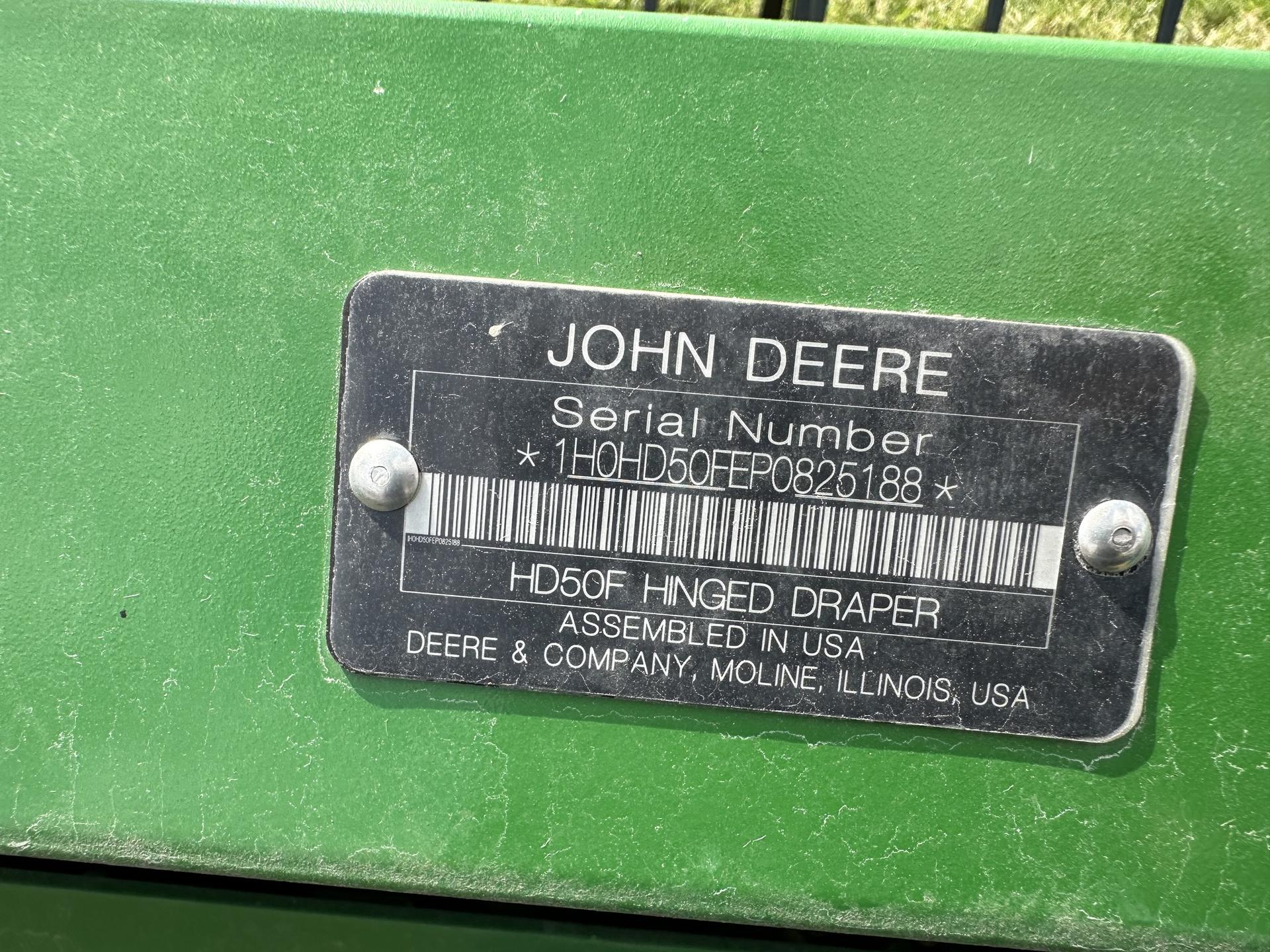 2023 John Deere HD50F Image
