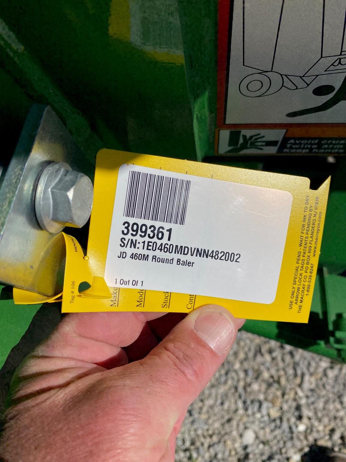 2022 John Deere 460M Image