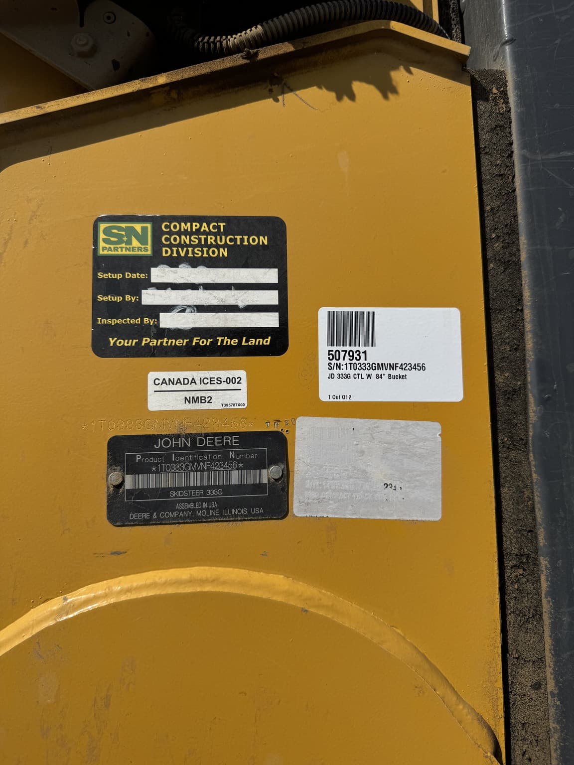 2022 John Deere 333G Image