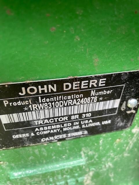 2024 John Deere 8R 310 Image