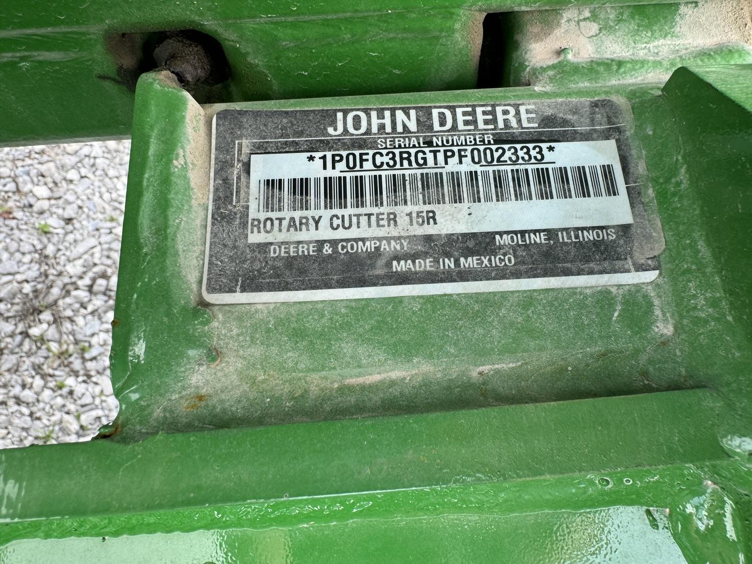 2023 John Deere FC15R Image