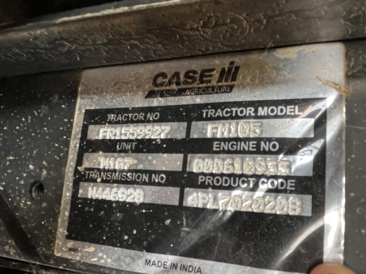 2021 Case IH Farmall 105A Image