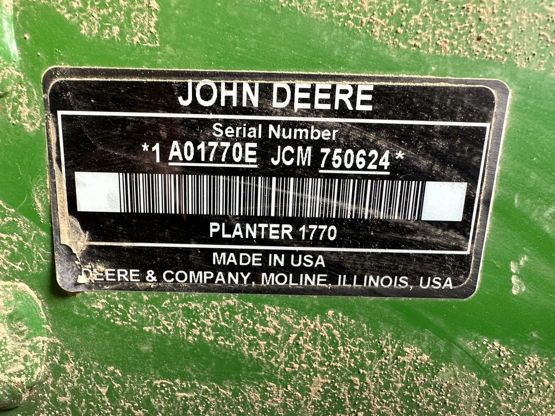 2012 John Deere 1770NT CCS Image