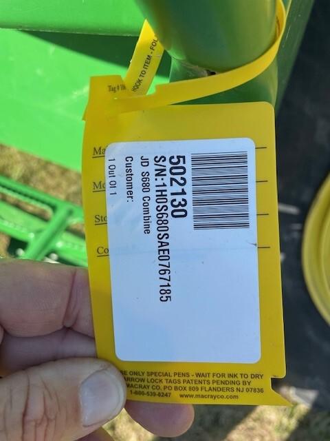 2014 John Deere S680 Image